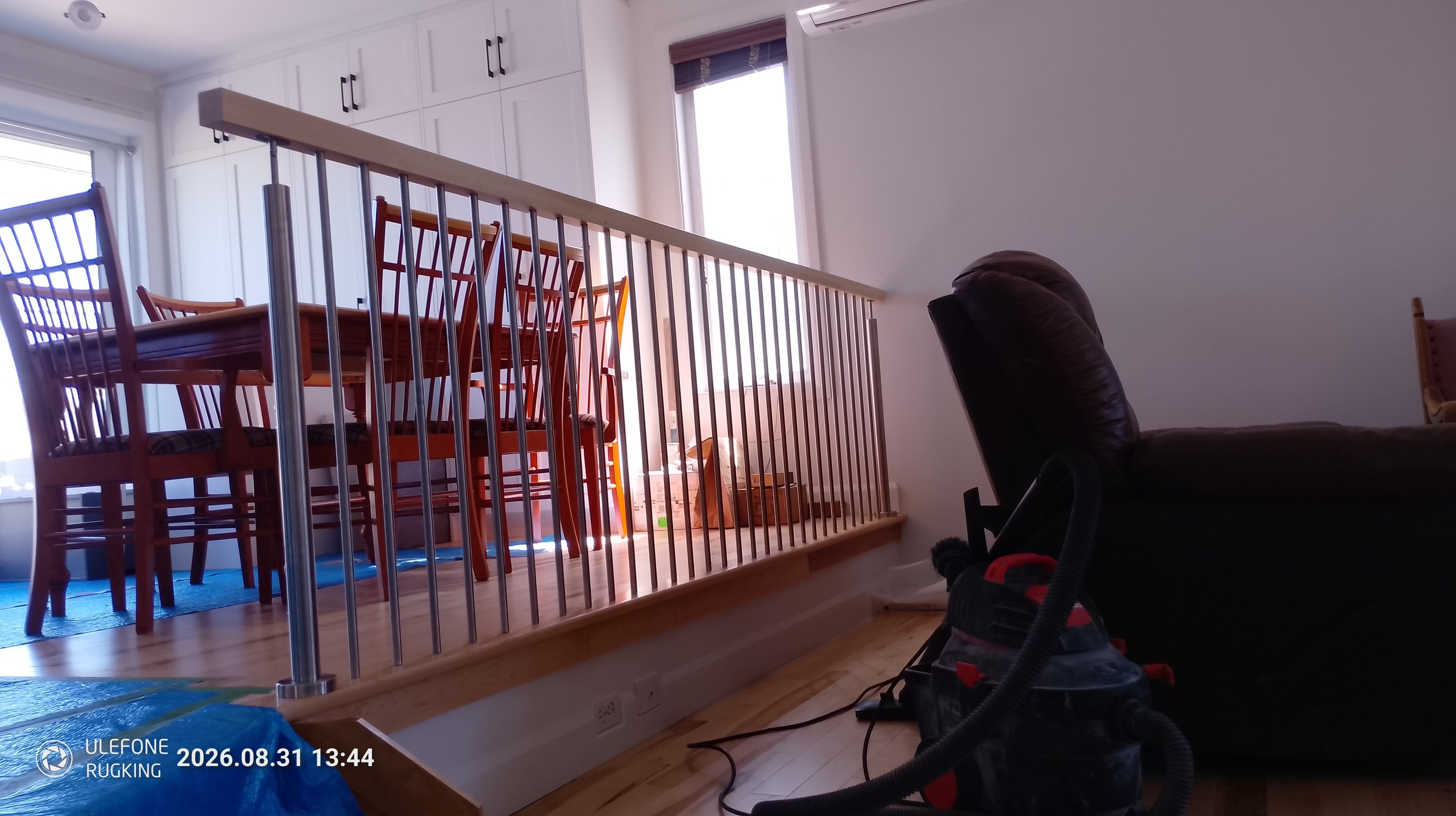 installation de la rampe